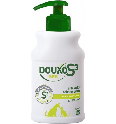 Champô Douxo S3 Seb p/ Cães e Gatos 200ml