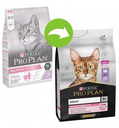 Purina Pro Plan DELICATE Peru e Arroz 3kg