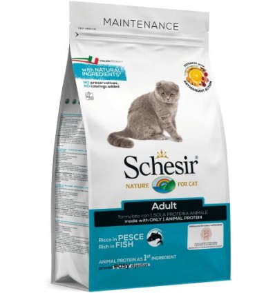 Schesir Manutenção Peixe Gatos 1,5Kg Dry Line (Linha Seca)