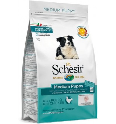 Schesir Medio Puppy c/ Frango (Linha Seca)