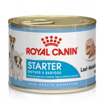 Royal Canin Cão Starter Mousse Húmidos Lata 12x195g