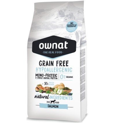 Ownat Cão Grain Free Hypo Salmon