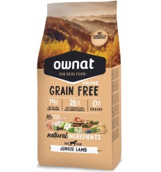 Ownat Cão Grain Free PRIME Junior Lamb