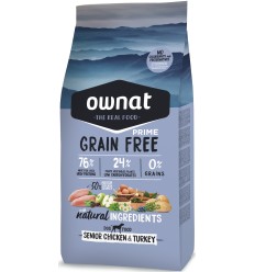 Ownat Cão Grain Free PRIME Senior Chicken & Turkey