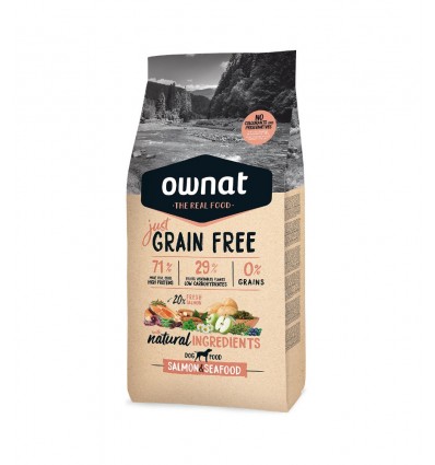 Ownat Cão Grain Free JUST Salmon & Sea Food