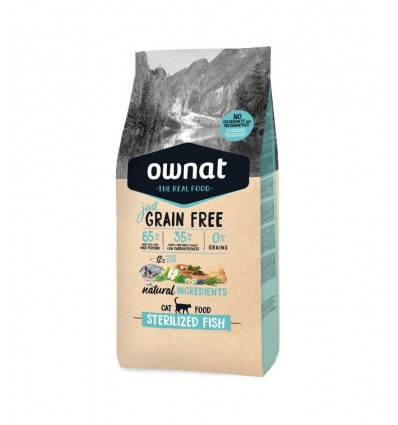 Ownat Gato Grain Free JUST Sterilised Fish