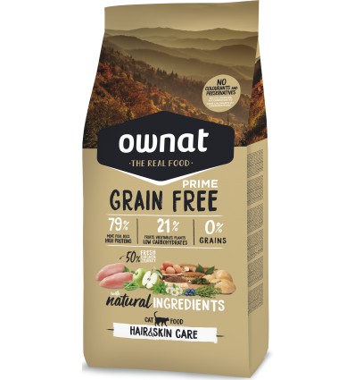 Ownat Gato Grain Free PRIME Hair & Skin