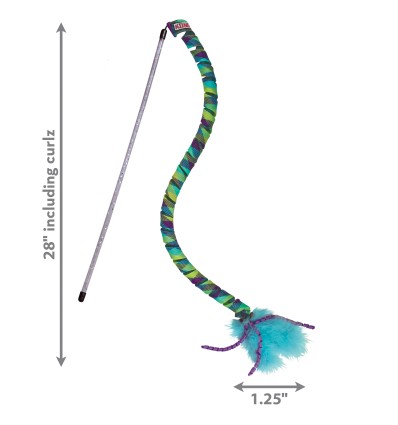 Brinquedo Kong Gato Teaser Curlz (CAT52E)