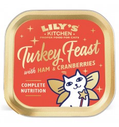 Lily´s Kitchen Gato Húmidos Natal Turkey Feast (Smooth Paté) - 0,85gr