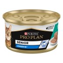 Purina Pro Plan Gatos Húmidos Sénior 7+ Longevis Atum em mousse