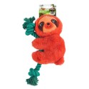 Brinquedo AFP Cão Peluche Safari Preguiça com corda (31cm)