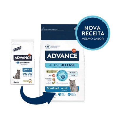 Advance Gato Adulto Sterilised Perú/Cevada 3Kg