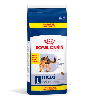 Royal Canin Maxi Adult 15 + 3Kg Oferta