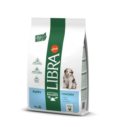 Libra Cão Puppy Frango e Arroz 15Kg