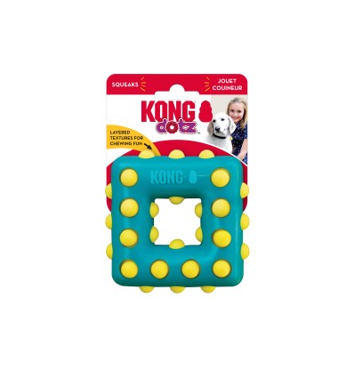 Brinquedo Kong Dotz Quadrado - Small