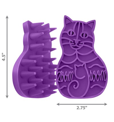 Escova Kong ZoomGroom p/ Gatos