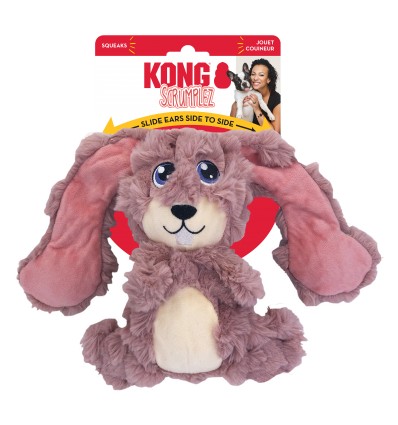 Brinquedo Kong Scrumplez Bunny - Medium (SCZ22E)