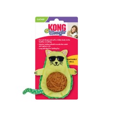 Brinquedo Kong Wrangler avoCATo com catnip (CA462E)