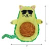 Brinquedo Kong Wrangler avoCATo com catnip (CA462E)