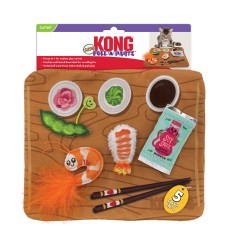 Brinquedo Kong Pull a Partz SUSHI com catnip (CPP9E)