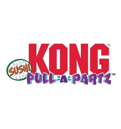 Brinquedo Kong Pull a Partz SUSHI com catnip (CPP9E)