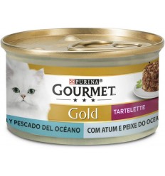 Purina Gourmet Gold Perle Duetos do Mar Peixe Oceano e Atum 85gr