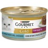 Purina Gourmet Gold Perle Duetos do Mar Peixe Oceano e Atum 85gr