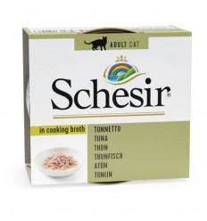 Schesir Gato Húmidos in cooking broth Atum