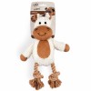 Brinquedo AFP Peluche p/ Cão c/ Corda Dental Ovelha (31 cm)