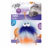 Brinquedo AFP Gato Furry Ball Laranja com catnip