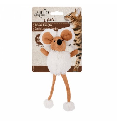 Brinquedo AFP Gato Mouse Dangler com catnip