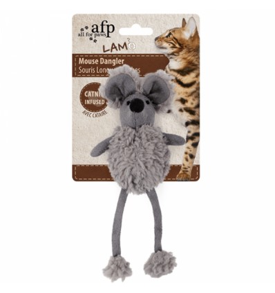 Brinquedo AFP Gato Mouse Dangler com catnip