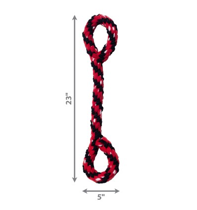 Brinquedo Kong Signature Rope Double Tug (SKT12E)