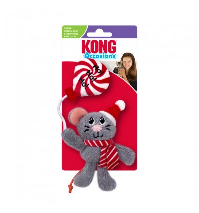 Brinquedo Kong Natal Gato Occasions Rato (H24C161)