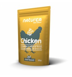 Naturea WetFoods Gato Esterilizado com Frango 85gr