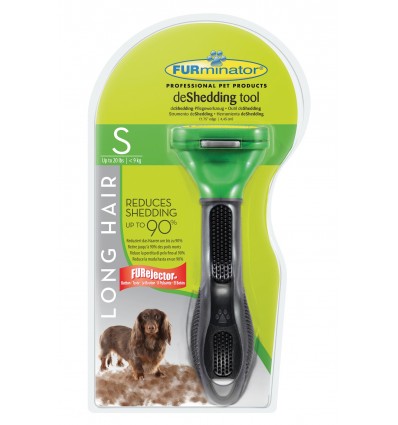 Furminator Escova Cães Raça Pequena Pêlo Longo ( + 5cm) - S