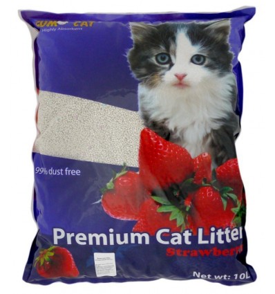 Areia - Sumo Cat Litter 10L - Aroma Morango