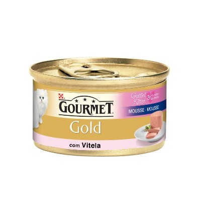 Purina Gourmet Gold Gatinhos Mousse Vitela 85gr