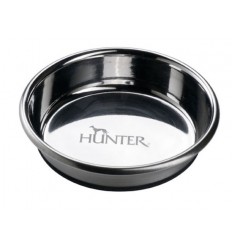 Alimentador/Bebedouro Hunter em Aço Inoxidável Antiderrapante - M (0,55 L)