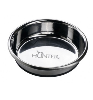 Alimentador/Bebedouro Hunter em Aço Inoxidável Antiderrapante - S (0,35 L)