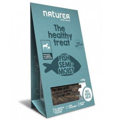 Naturea Snacks p/ Cão Peixe 100gr