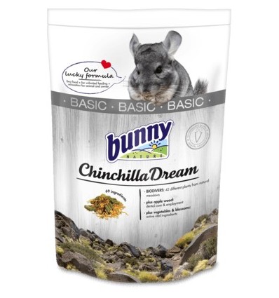 Bunny Nature Alimento Sonho Básico p/ Chinchilas 600gr