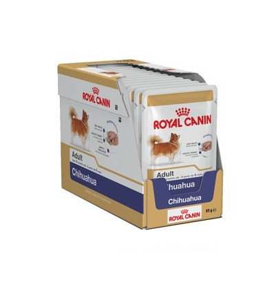 Royal Canin Chihuahua Adult Húmidos Saqueta 12x85g