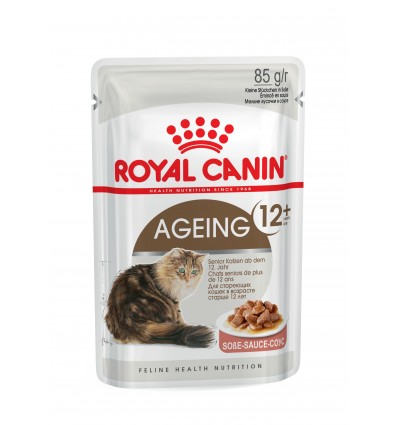 Royal Canin Gatos Ageing +12 Húmidos Saquetas 85g x 12uni.