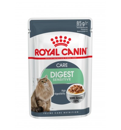 Royal Canin Digestive Sensitive (Gravy), Gatos, Húmidos, Sénior, Alimento