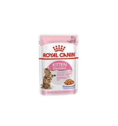 Royal Canin Kitten Sterilised (Jelly), Gatinhos, Húmidos, Alimento