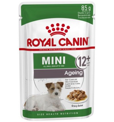 Royal Canin Mini Ageing 12+, Cão, Húmidos, Sénior, Alimento