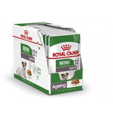 Royal Canin Mini Ageing 12+, Cão, Húmidos, Sénior, Alimento