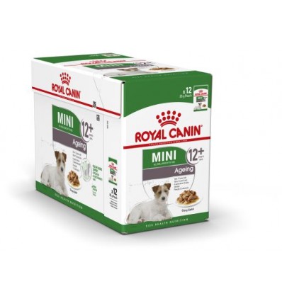 Royal Canin Mini Ageing 12+, Cão, Húmidos, Sénior, Alimento