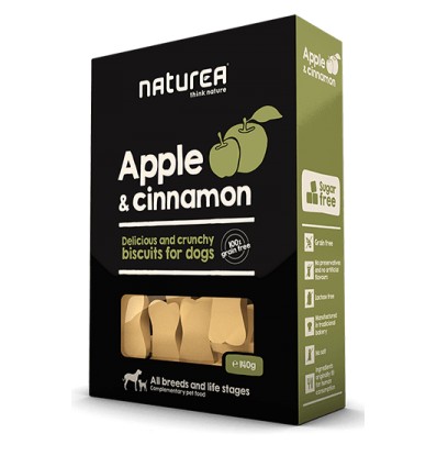 Naturea Snacks p/Cão Maçã e Canela 230G